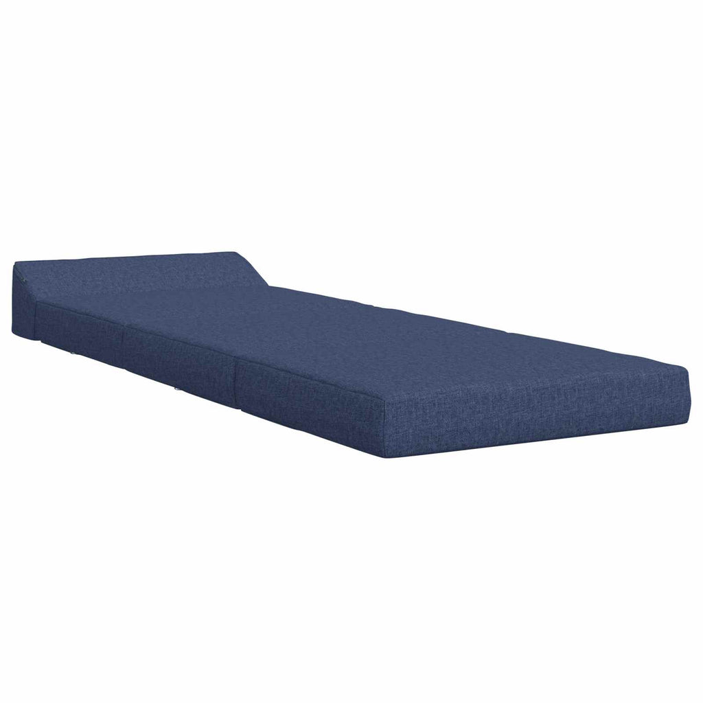 Sofá Cama Plegable Azul 200 x 70 x 10 cm Tela