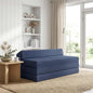 Sofá-cama dobrável 9 cores 120 x 60 x 49 cm tecido