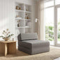 Blue Foldable Sofa Bed 60 x 70 x 41 cm Fabric