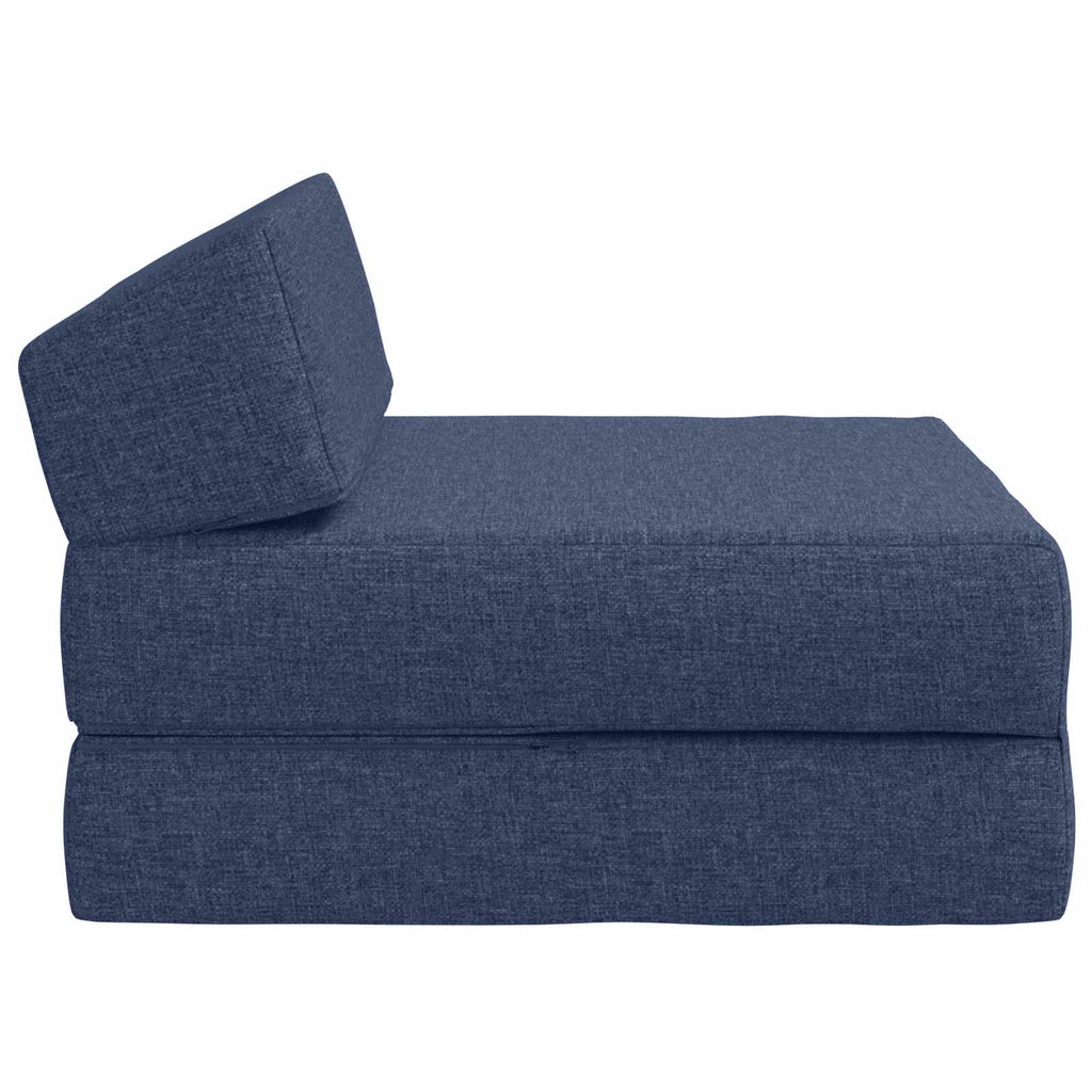 Sofá Cama Plegable Azul 60 x 70 x 41 cm Tela
