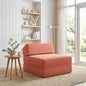 Blue Foldable Sofa Bed 60 x 70 x 41 cm Fabric
