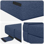 Sofá Cama Plegable Azul 70 x 72 x 60 cm Tela