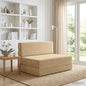 Sofá-Cama Dobrável Azul 70 x 72 x 60 cm Tecido