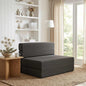Sofá Cama Plegable Azul 100 x 80 x 60 cm Tela