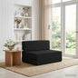 Sofá Cama Plegable Azul 100 x 80 x 60 cm Tela