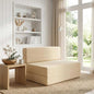 Sofá Cama Plegable Azul 100 x 80 x 60 cm Tela