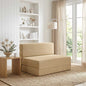 Sofá Cama Plegable Azul 100 x 80 x 60 cm Tela