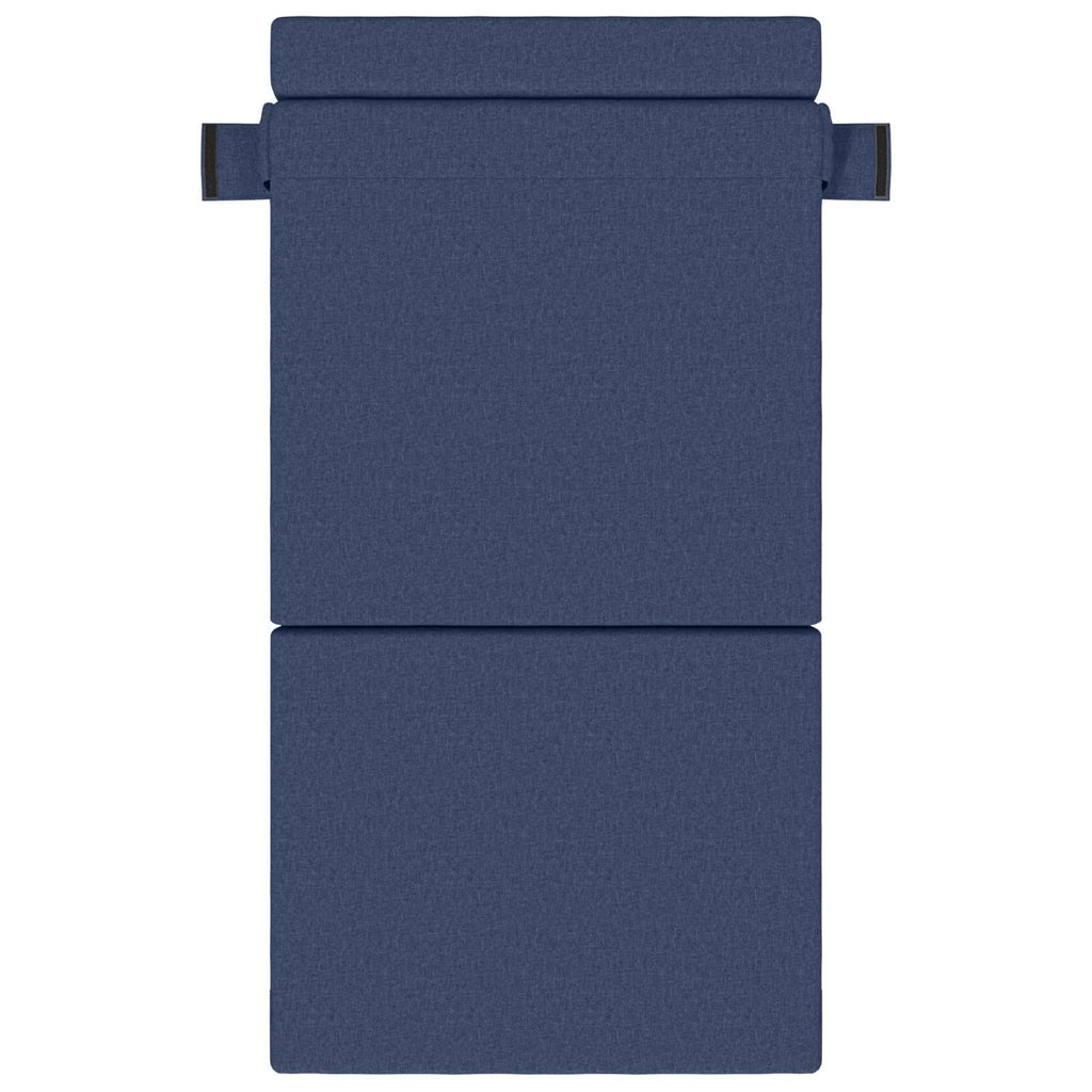 Sofá Cama Plegable Azul 100 x 80 x 60 cm Tela