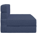 Sofá Cama Plegable Azul 100 x 80 x 60 cm Tela