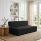 Sofá Cama Plegable Azul 100 x 80 x 60 cm Tela