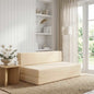 Sofá Cama Plegable Azul 100 x 80 x 60 cm Tela