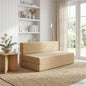 Sofá Cama Plegable Azul 100 x 80 x 60 cm Tela