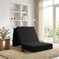 Sofá-Cama Dobrável 100 x 67 x 45 cm Azul