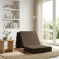 Sofá-Cama Dobrável 100 x 67 x 45 cm Azul