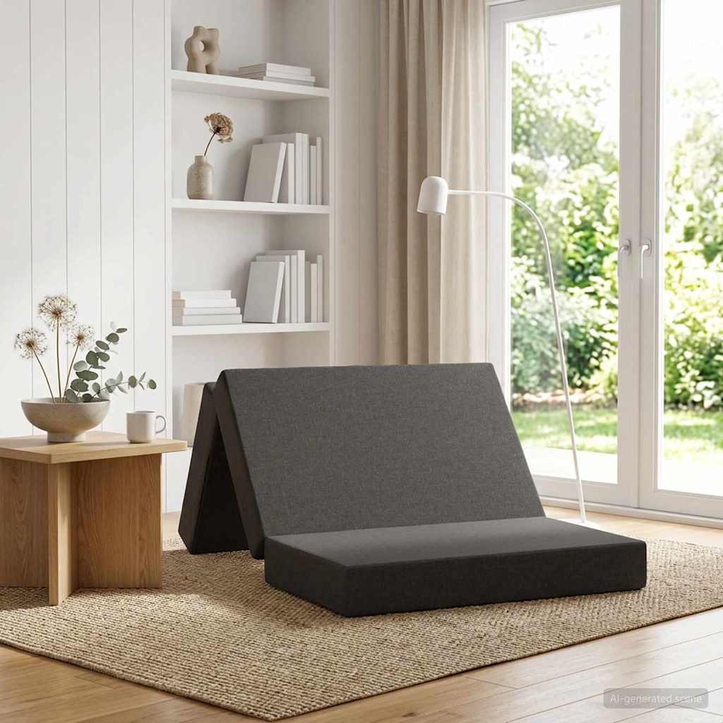 Sofá Cama Plegable 100 x 67 x 45 cm Azul