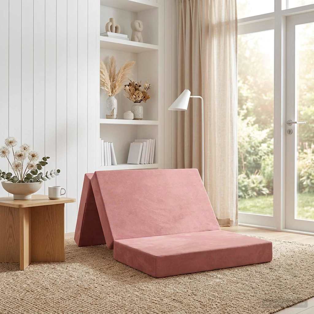 Sofá Cama Plegable 100 x 67 x 45 cm Azul
