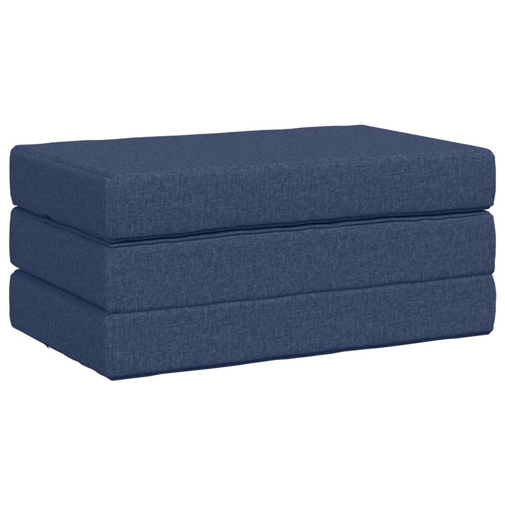 Sofá Cama Plegable 100 x 67 x 45 cm Azul