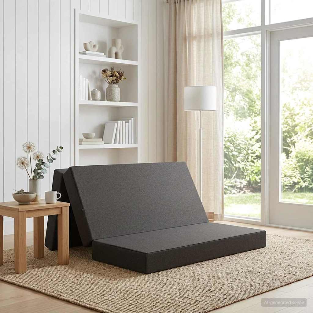 Sofá Cama Plegable 100 x 67 x 45 cm Azul