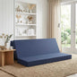Sofá-Cama Dobrável 100 x 67 x 45 cm Azul