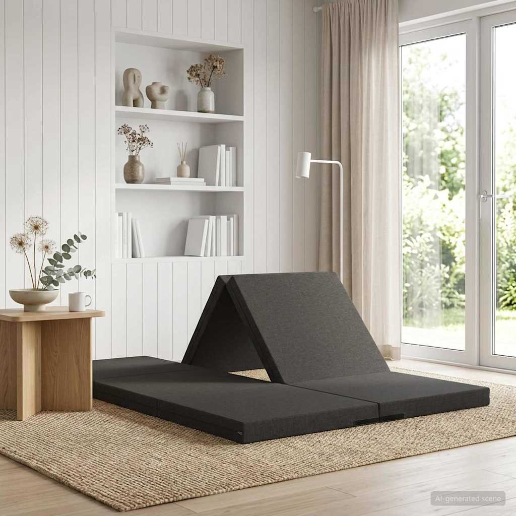 Sofá Cama Plegable 140 x 67 x 45 cm Azul