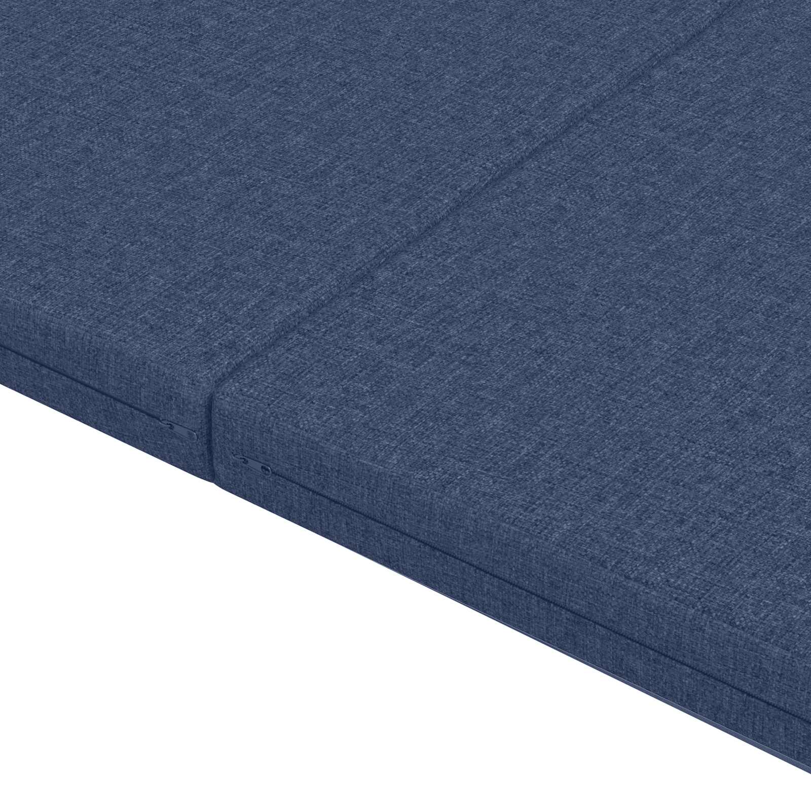 Sofá Cama Plegable 140 x 67 x 45 cm Azul