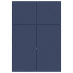Sofá Cama Plegable 140 x 67 x 45 cm Azul