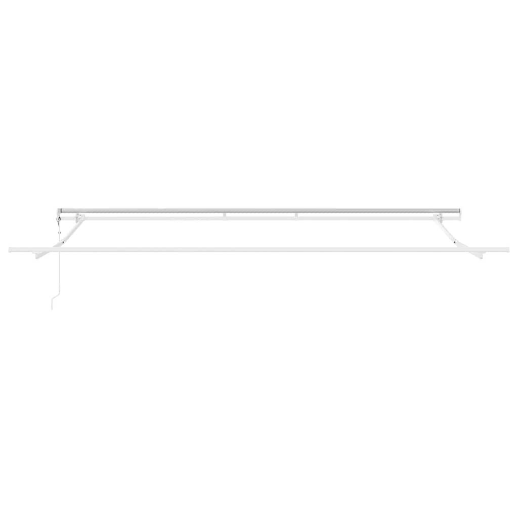 Toldo Retráctil Naranja y Marrón 400 x 300 cm