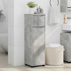 Gabinete de Baño con cajón Gris Concreto 30,5 x 30 x 101 cm