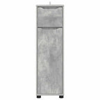 Gabinete de Baño con cajón Gris Concreto 30,5 x 30 x 101 cm