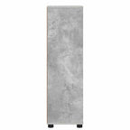 Gabinete de Baño con cajón Gris Concreto 30,5 x 30 x 101 cm