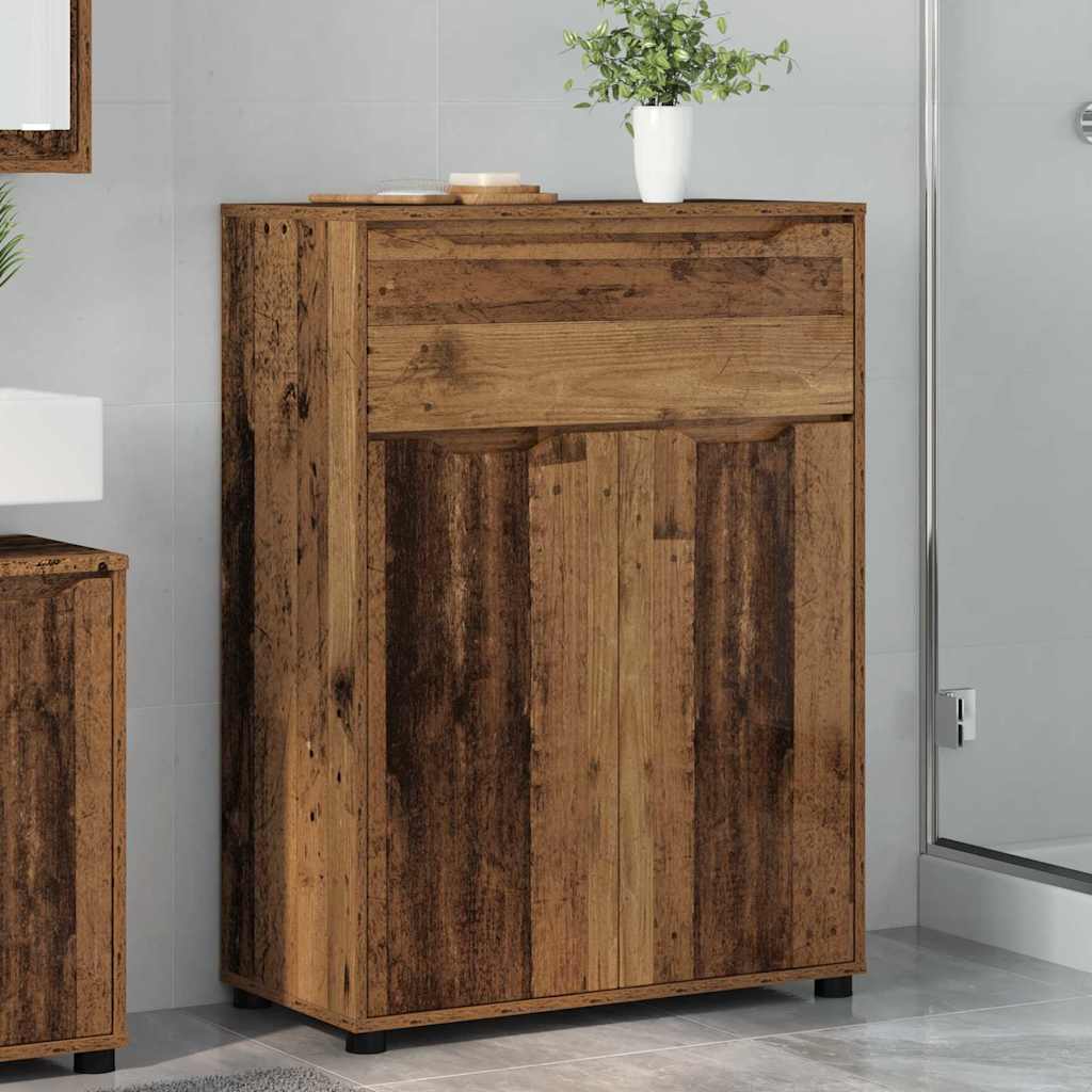 Bathroom Cabinet 72.5 x 36.5 x 100 cm Plywood
