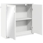 Armario con espejo de baño 60 x 20 x 60 cm Madera contrachapada