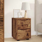 Mesa de Noche brillante 30,5 x 30 x 43 cm Madera contrachapada