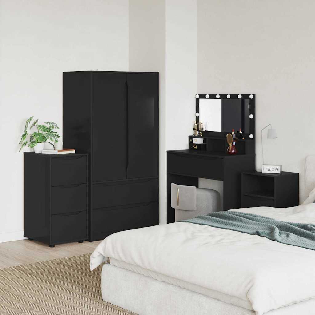Concrete Grey Storage Cabinet 40 x 48 x 105 cm