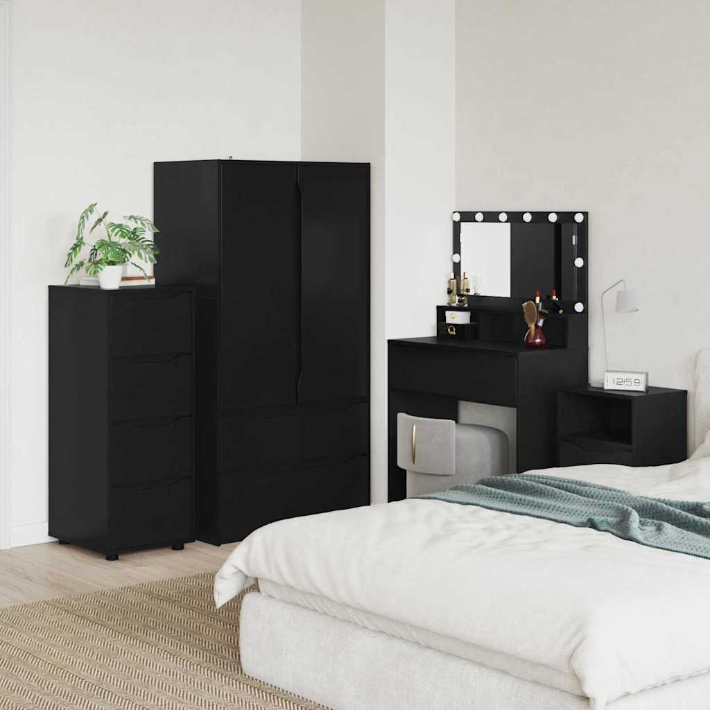 Concrete Grey Storage Cabinet 40 x 48 x 105 cm