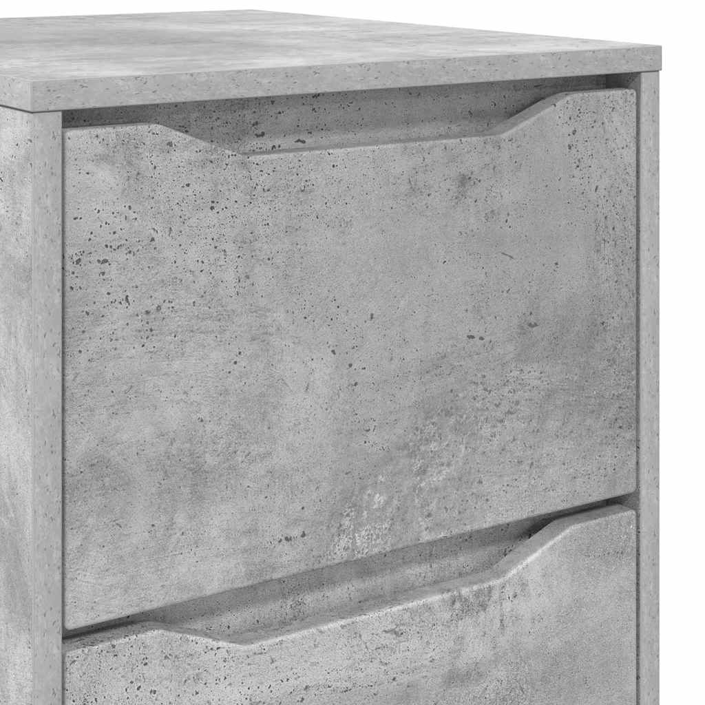 Armario de almacenamiento Gris Concreto 40 x 48 x 105 cm
