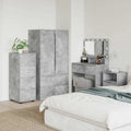 Armario de almacenamiento Gris Concreto 40 x 48 x 105 cm