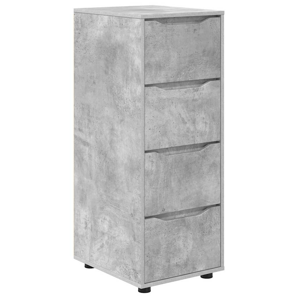 Armario de almacenamiento Gris Concreto 40 x 48 x 105 cm