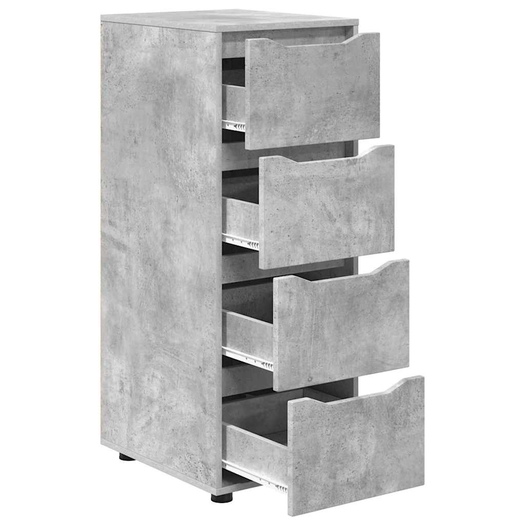 Armario de almacenamiento Gris Concreto 40 x 48 x 105 cm