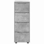 Armario de almacenamiento Gris Concreto 40 x 48 x 105 cm