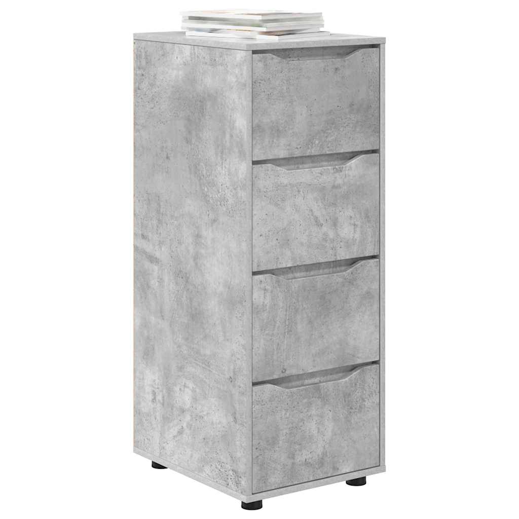 Armario de almacenamiento Gris Concreto 40 x 48 x 105 cm
