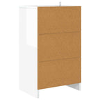 Mesa de Noche brillante 40 x 30 x 467 cm Madera contrachapada