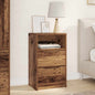 Mesa de Noche brillante 40 x 30 x 467 cm Madera contrachapada