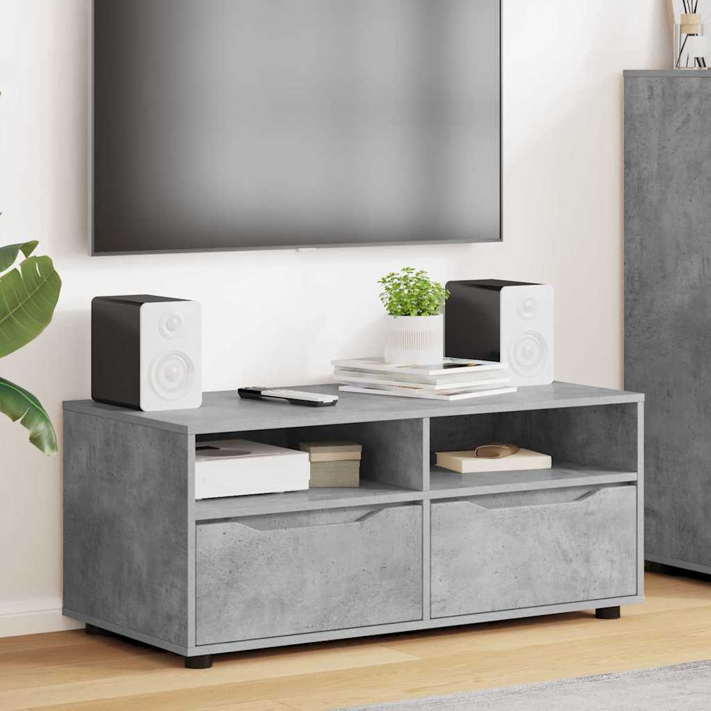 Gabinete de TV brillante 100 x 48 x 43 cm Madera contrachapada