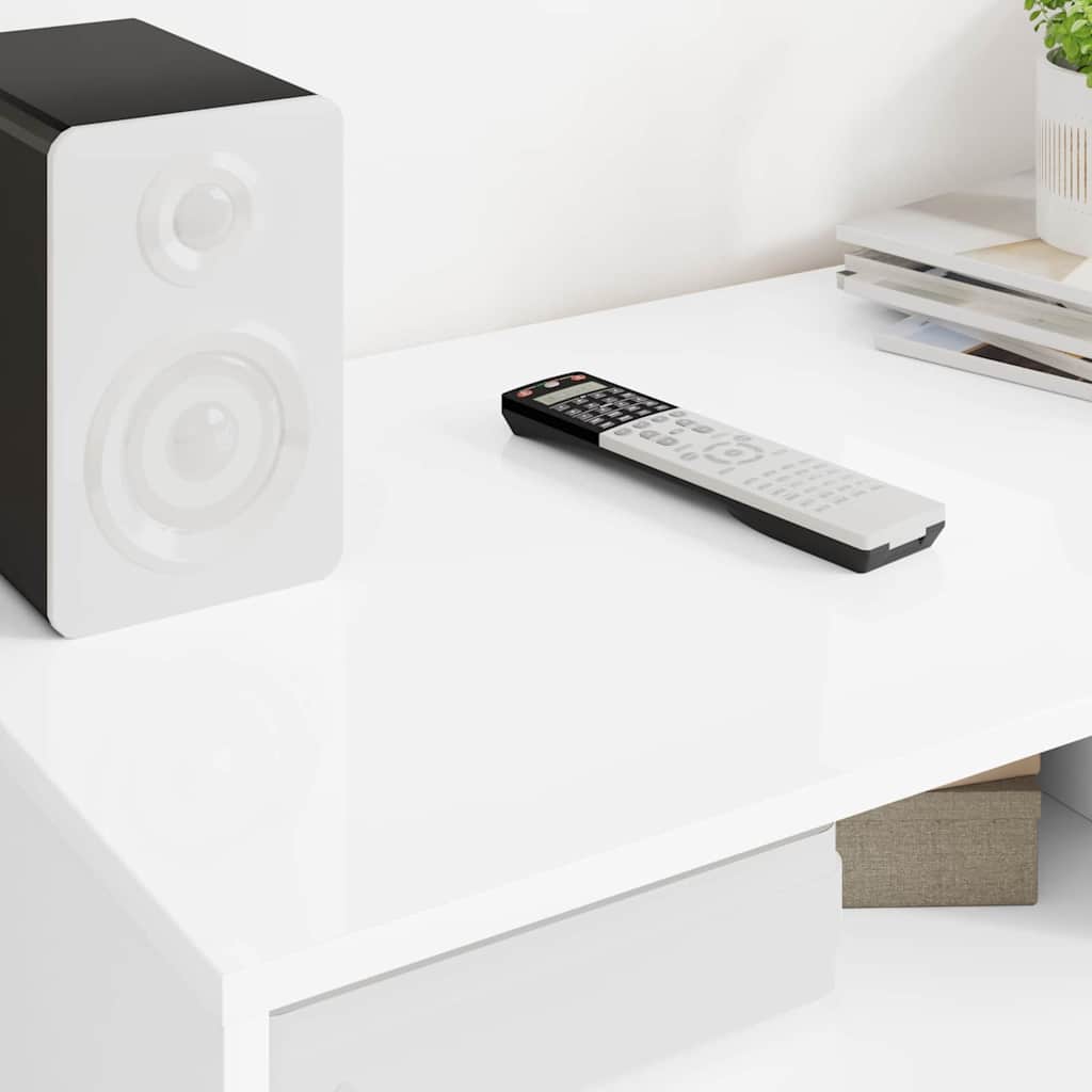 Gabinete de TV brillante 100 x 48 x 43 cm Madera contrachapada