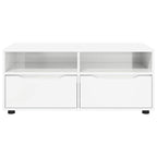 Gabinete de TV brillante 100 x 48 x 43 cm Madera contrachapada