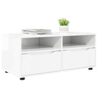 Gabinete de TV brillante 100 x 48 x 43 cm Madera contrachapada