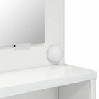 Mesas de tocador de dormitorio brillante 80 x 39,6 x 135 cm