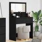 Mesas de tocador de dormitorio brillante 80 x 39,6 x 135 cm