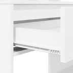Mesas de tocador de dormitorio brillante 80 x 39,6 x 135 cm
